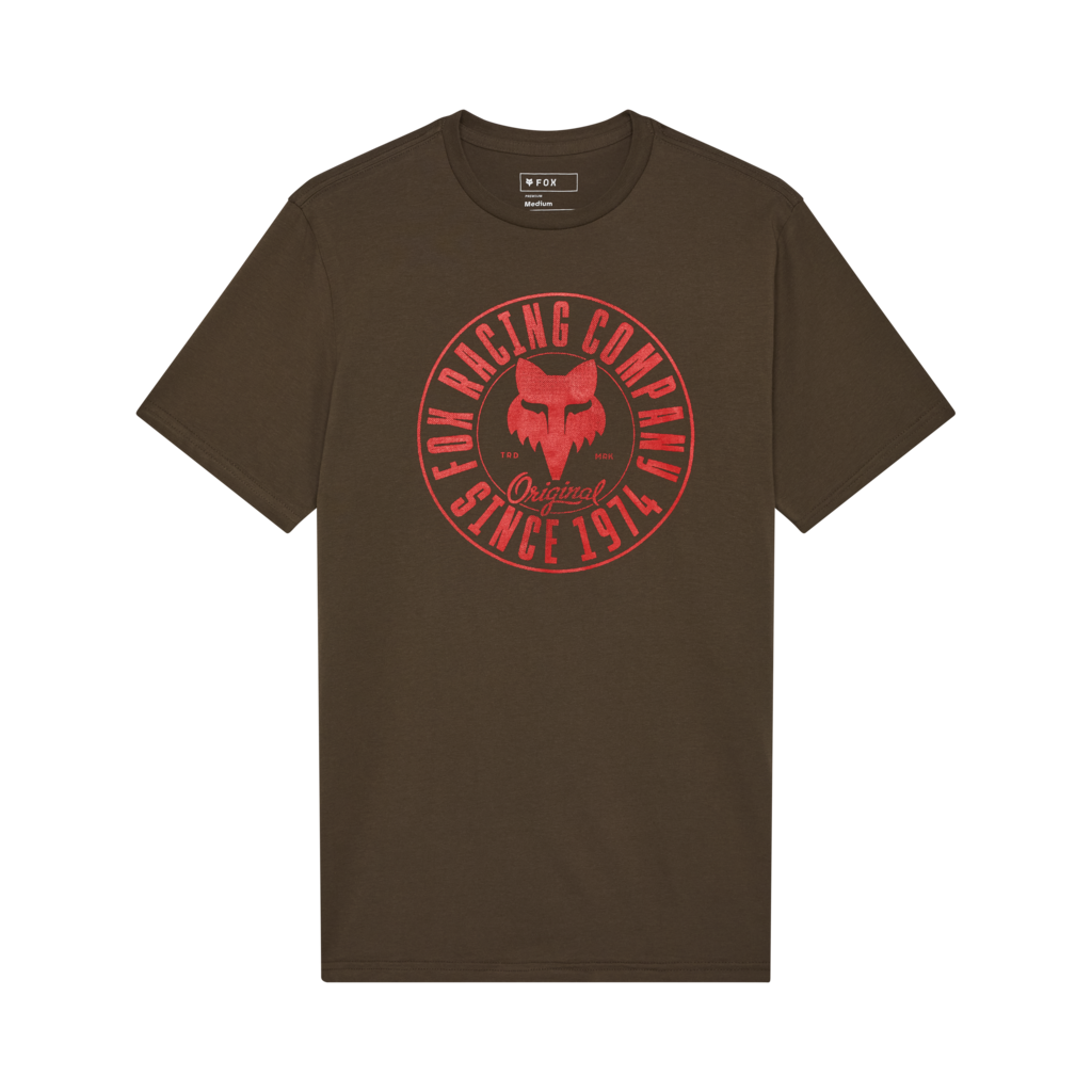 Fox Racing Emblem SS Prem Tee in GRÜN