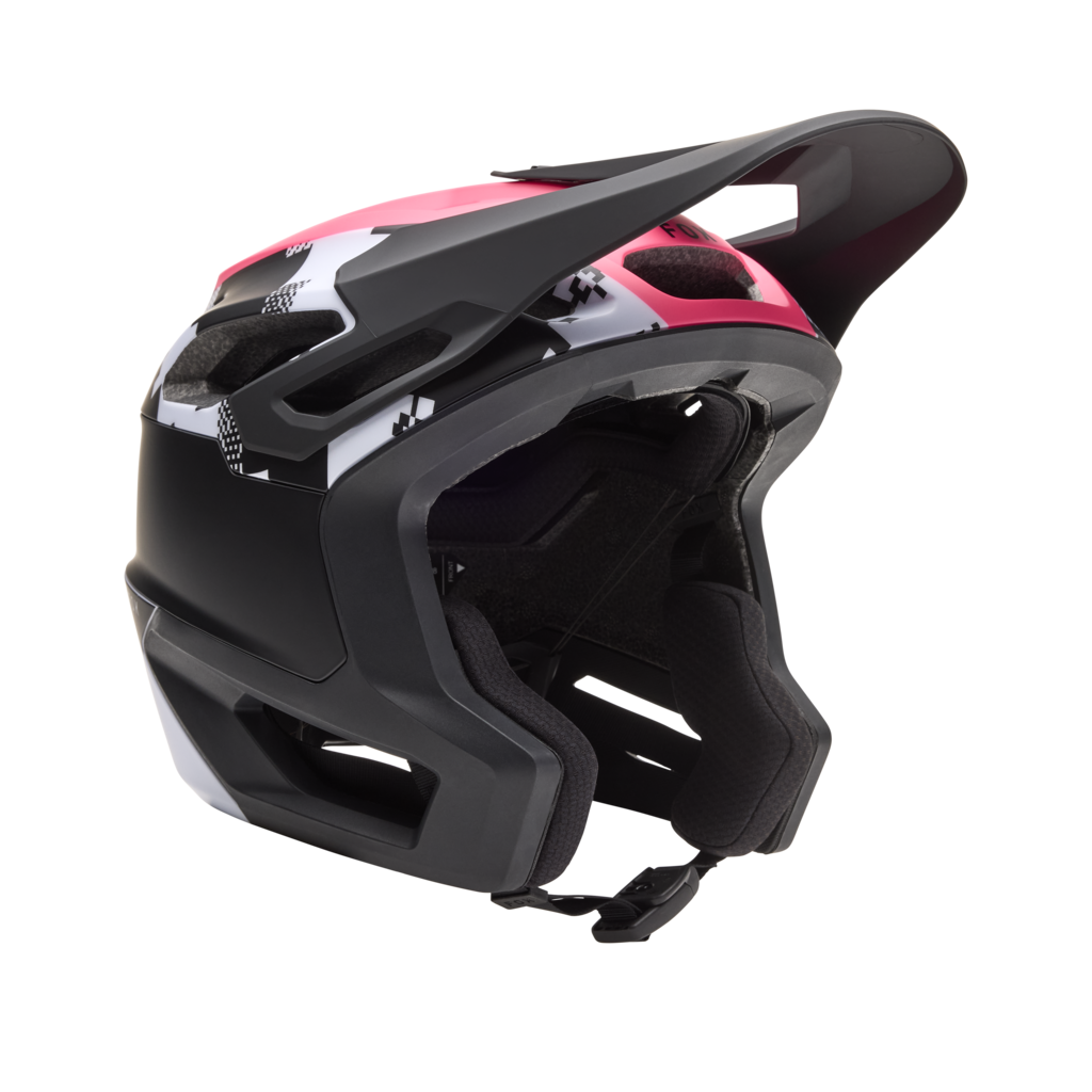 Fox Racing Dropframe Pro Mountainbike Helm in SCHWARZ