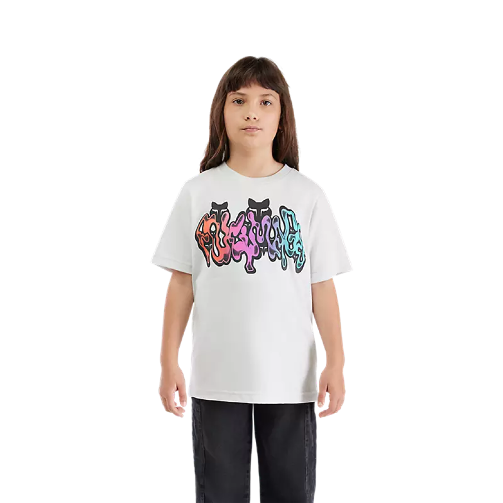 Fox Racing Yth Future SS Tee in GRAU