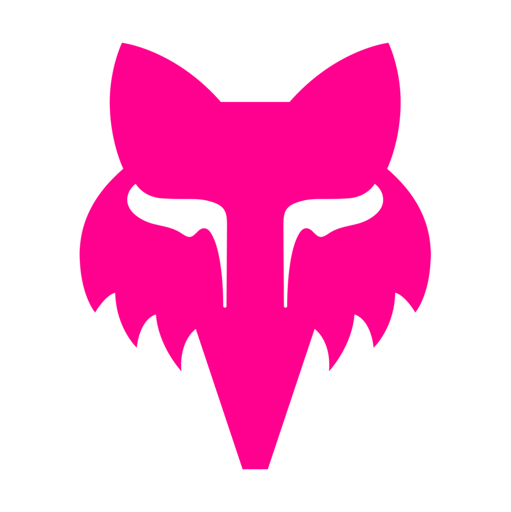 Fox Racing Fox Head 4" in PINK