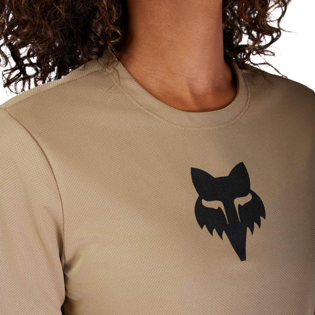 Fox Racing W Ranger SS Fox Head Trikot kurzarm in BEIGE