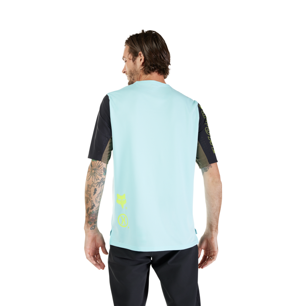 Fox Racing Defend SS Elevated Trikot kurzarm in BLAU