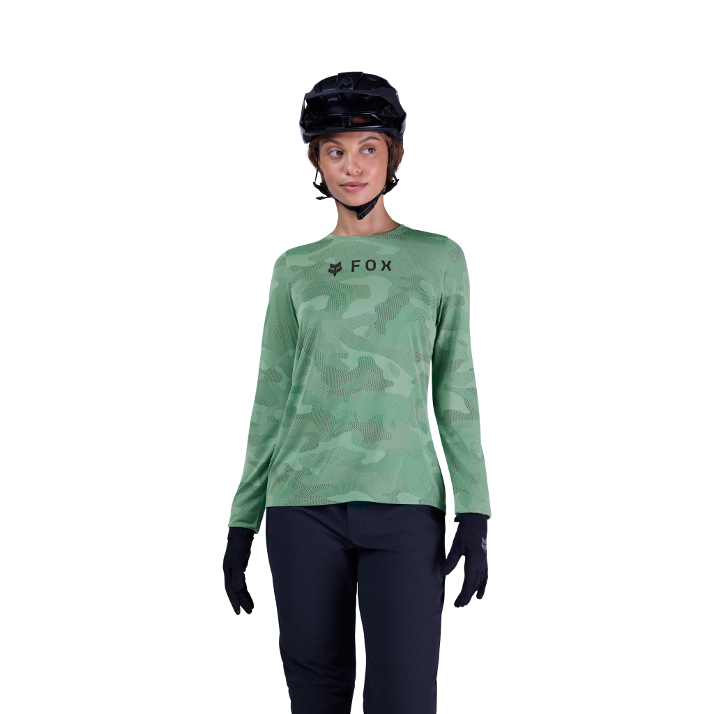 Fox Racing W Ranger Tru Dri LS Trikot langarm in GRÜN