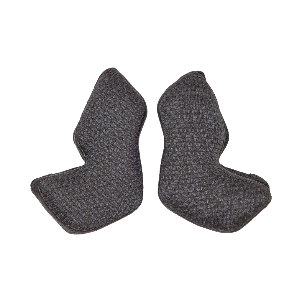 Fox Racing 23 Dropframe Pro Std Cheekpads in SCHWARZ