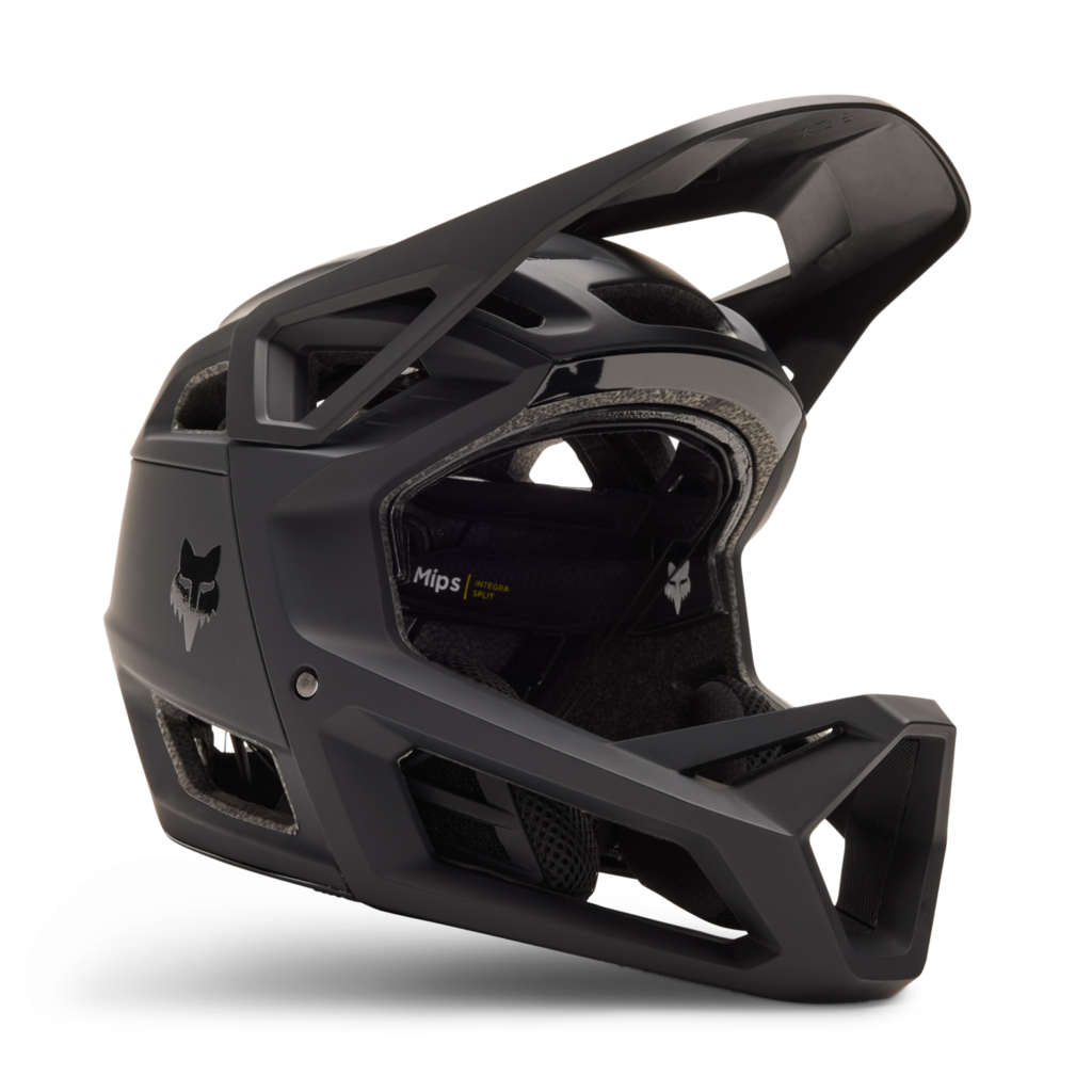 Fox Racing Proframe RS Vollvisier Helm in SCHWARZ
