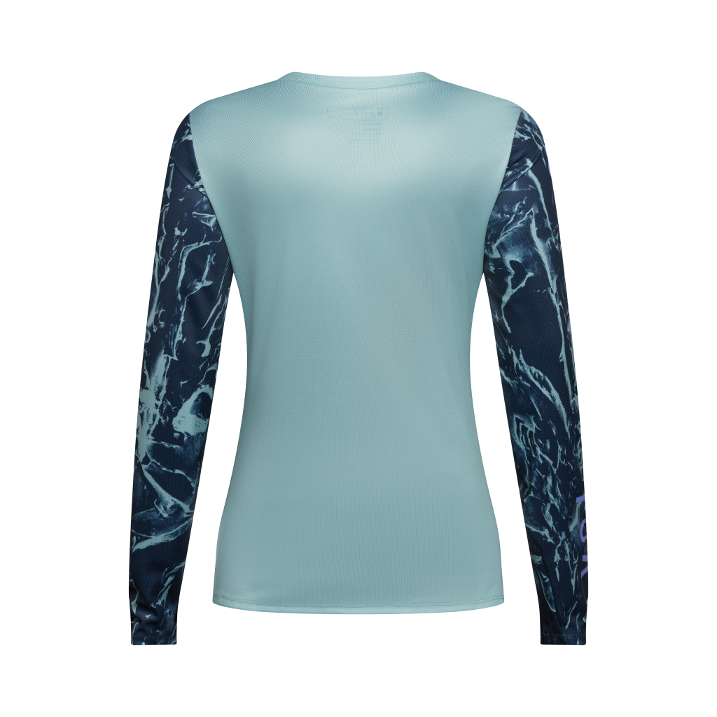 Fox Racing W Ranger LS Image Print Trikot langarm in BLAU