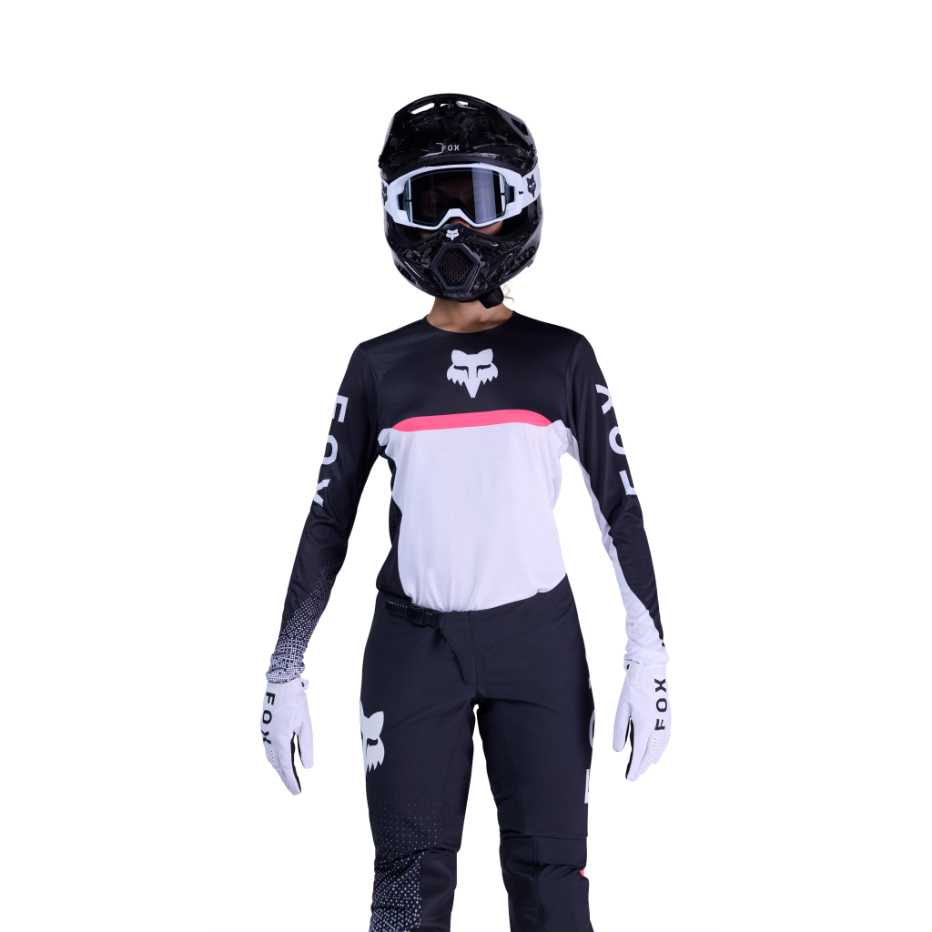 Fox Racing Wmns Flexair Fracture Motocrosstrikot in WEISS