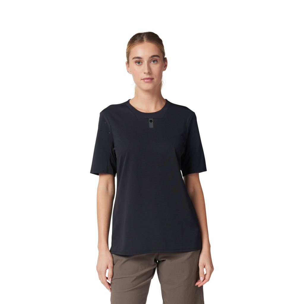 Fox Racing W Defend SS Trikot kurzarm in SCHWARZ