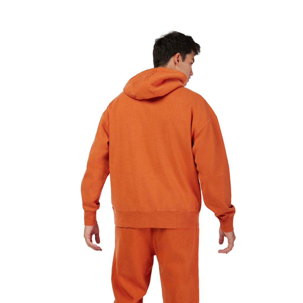 Fox Racing Wordmark Oversized Fleece in BRAUN