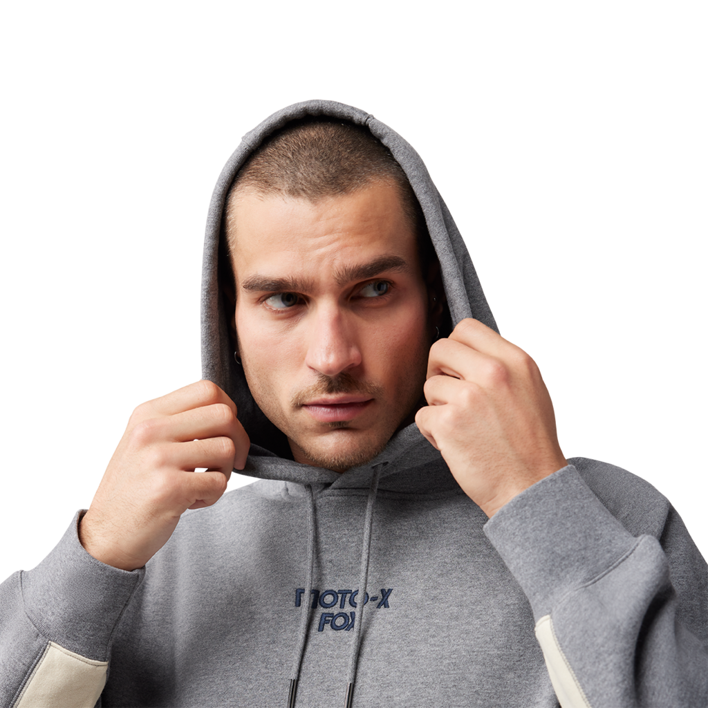 Fox Racing Moto-X Oversized Fleece in GRAU