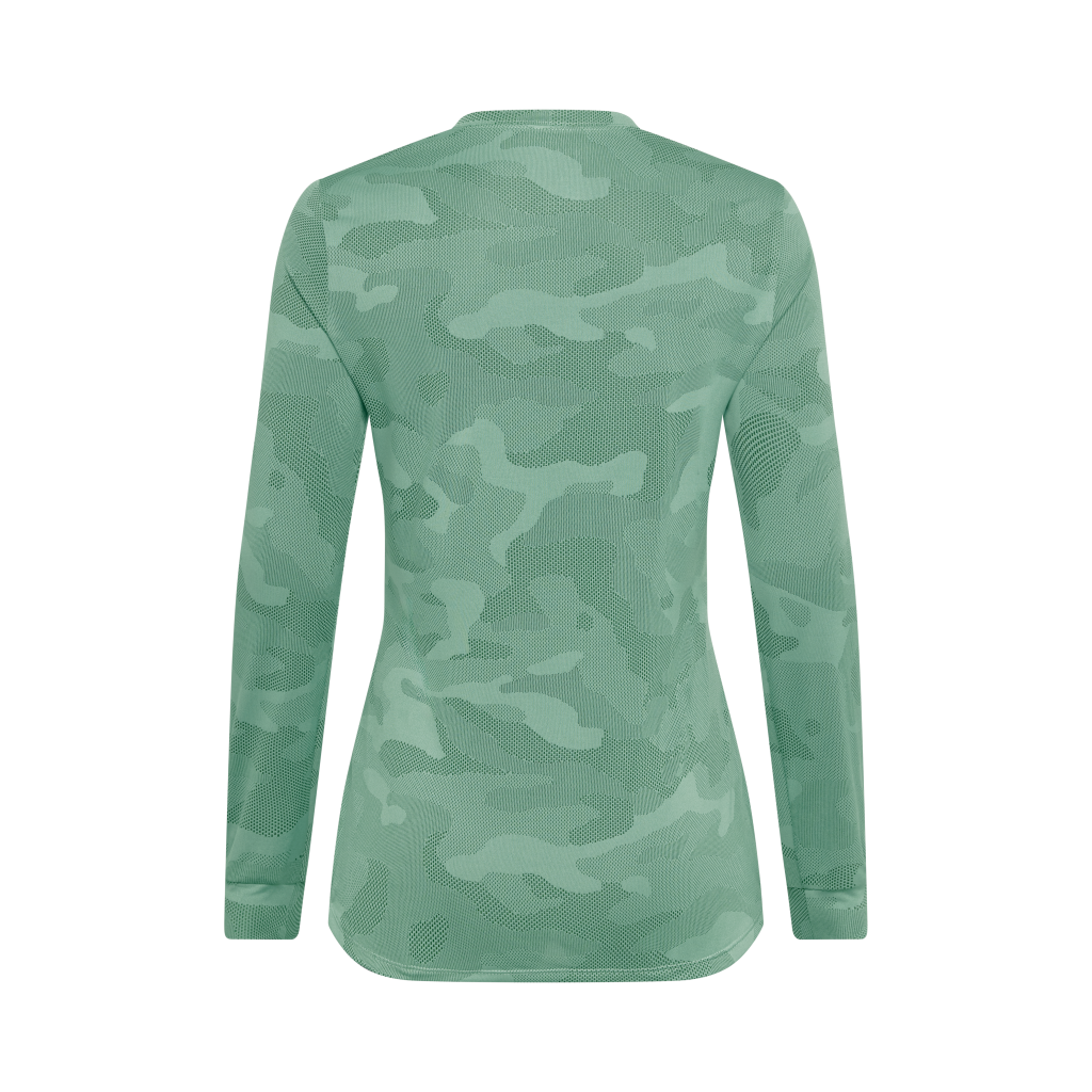 Fox Racing W Ranger Tru Dri LS Trikot langarm in GRÜN