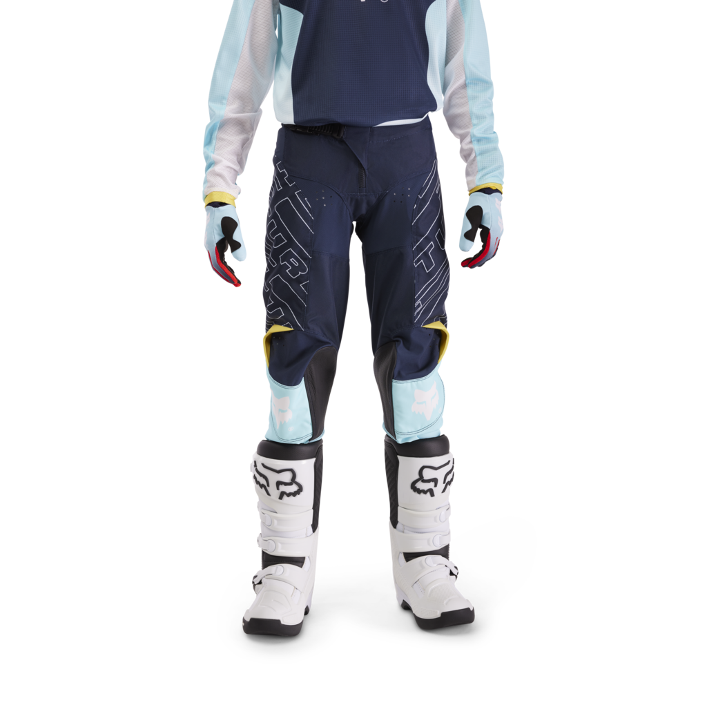 Fox Racing Yth 180 Elevated Motocrosshose in BLAU