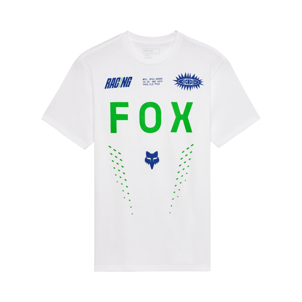 Fox Racing Shield SS Prem Tee in WEISS