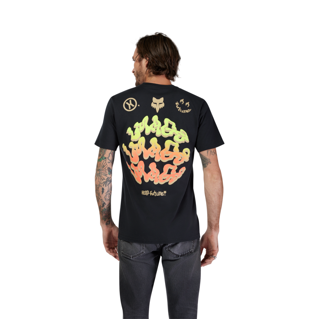 Fox Racing Future SS Prem Tee in SCHWARZ