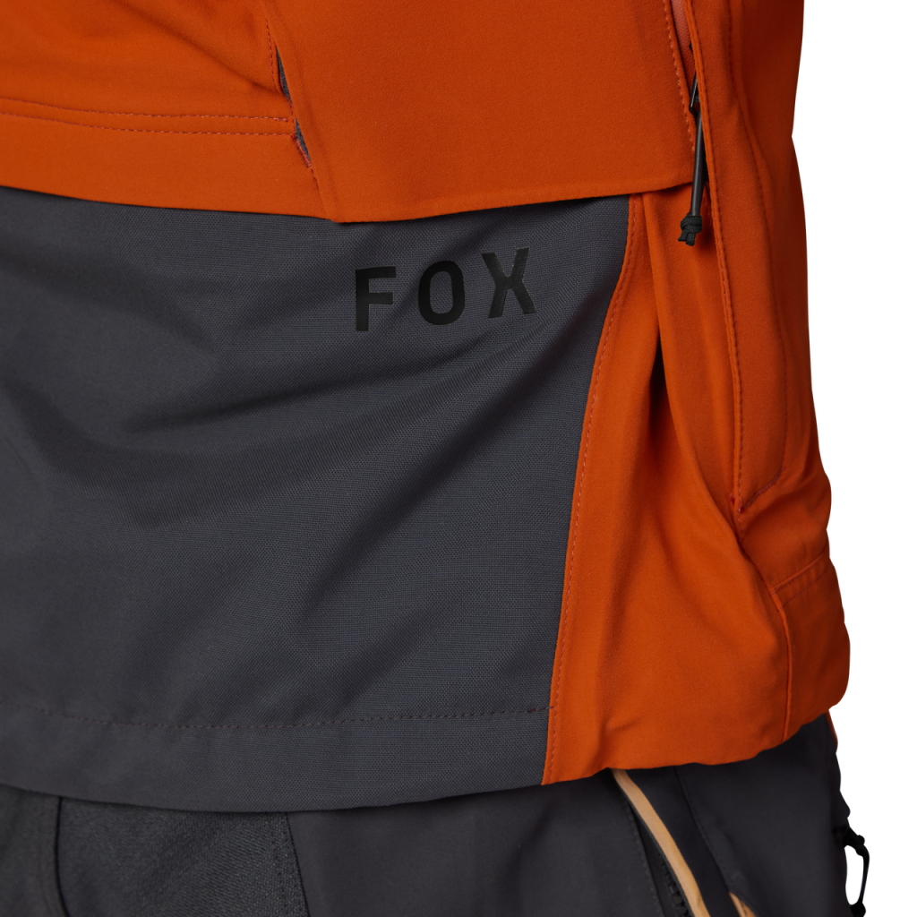Fox Racing Defend Gore-Tex ADV Motorradjacke in ORANGE