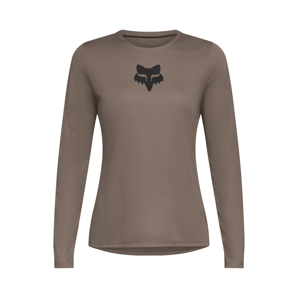 Fox Racing W Ranger LS Fox Head Trikot langarm in BRAUN