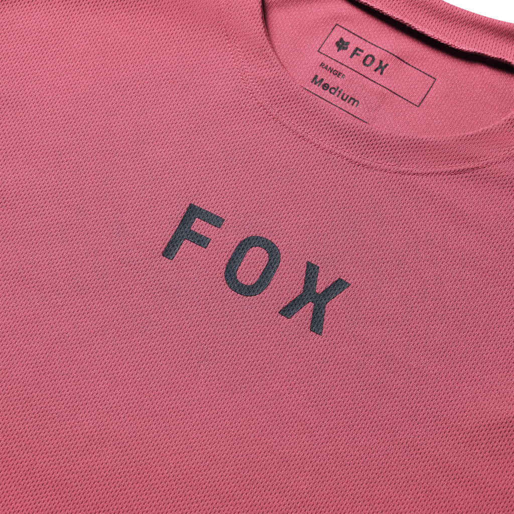 Fox Racing Ranger SS Wordmark Trikot kurzarm in ROT