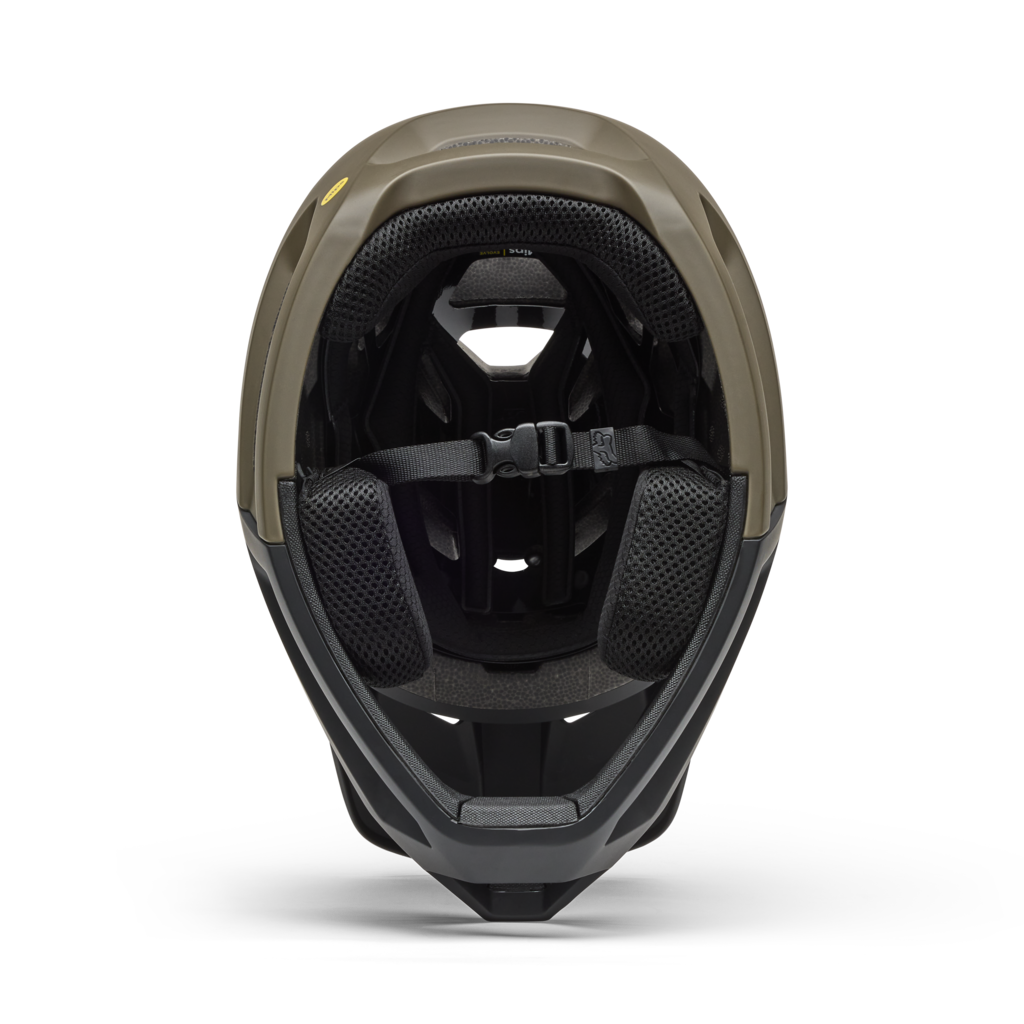 Fox Racing Proframe Vollvisier Helm in GRÜN