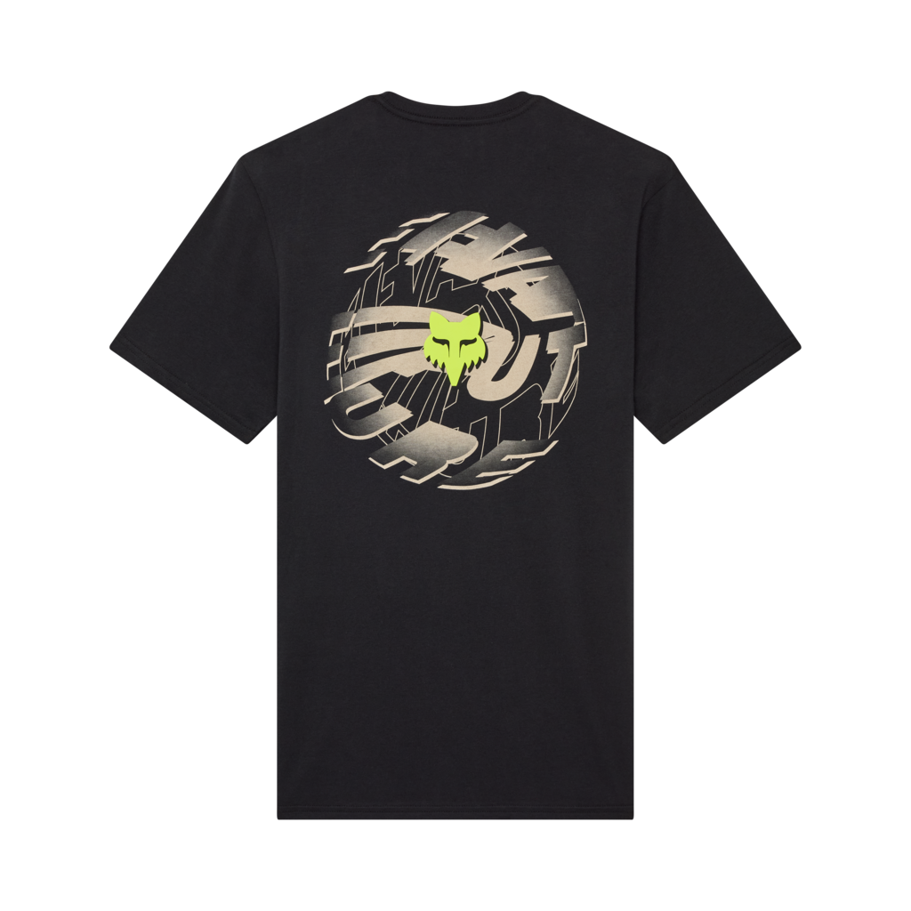 Fox Racing Spiral SS Prem Tee in SCHWARZ