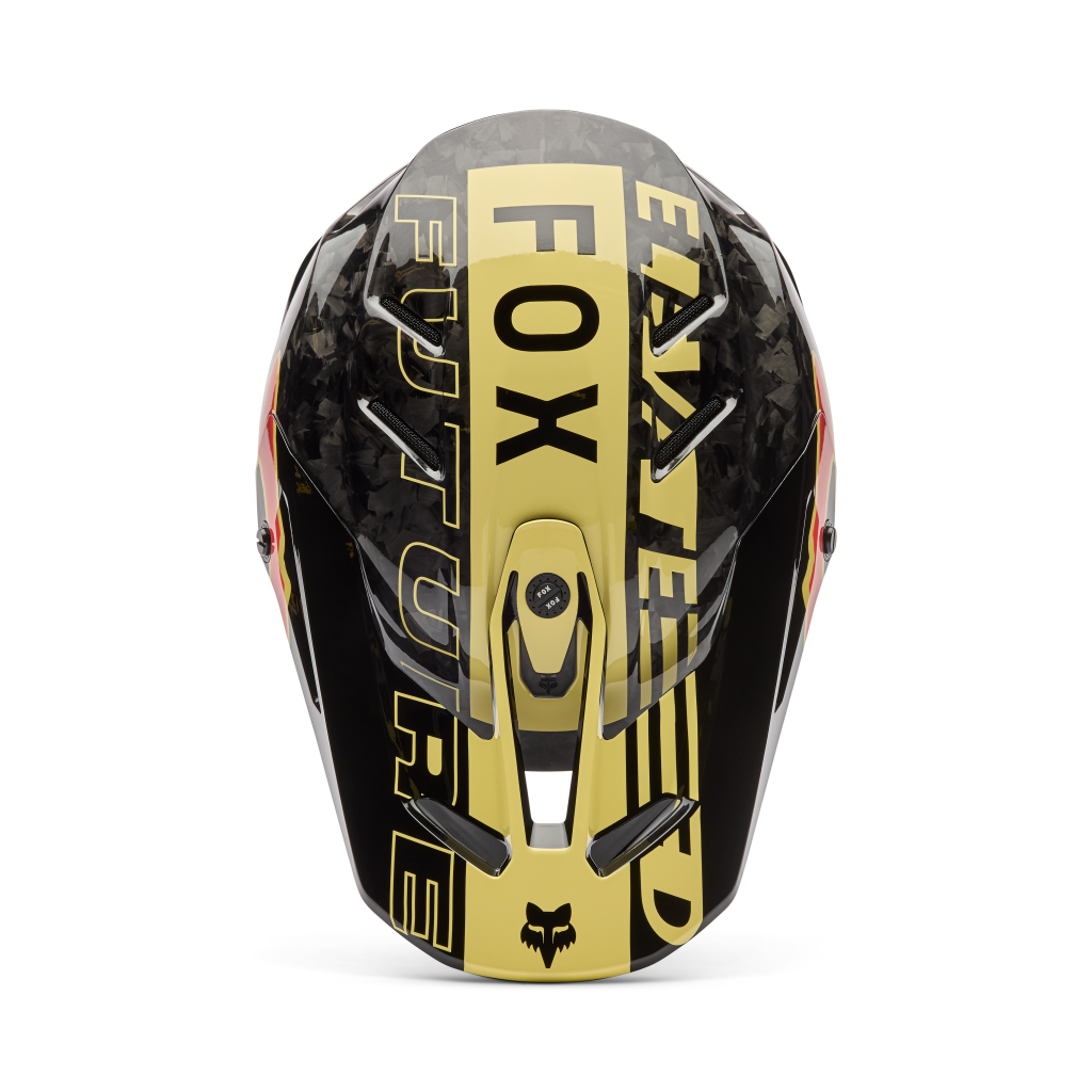Fox Racing V3 RS Inning Motocross Helm in SCHWARZ