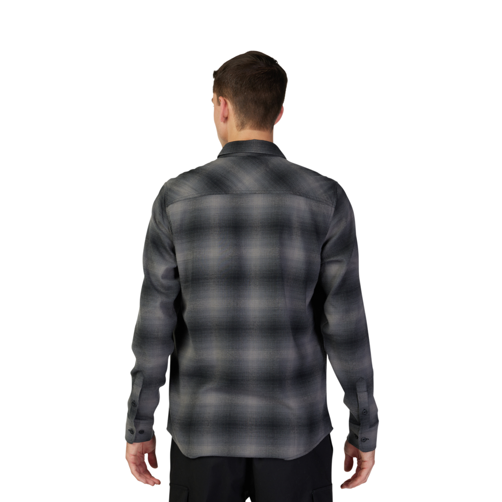 Fox Racing Survivalist Stretch Flannel in SCHWARZ