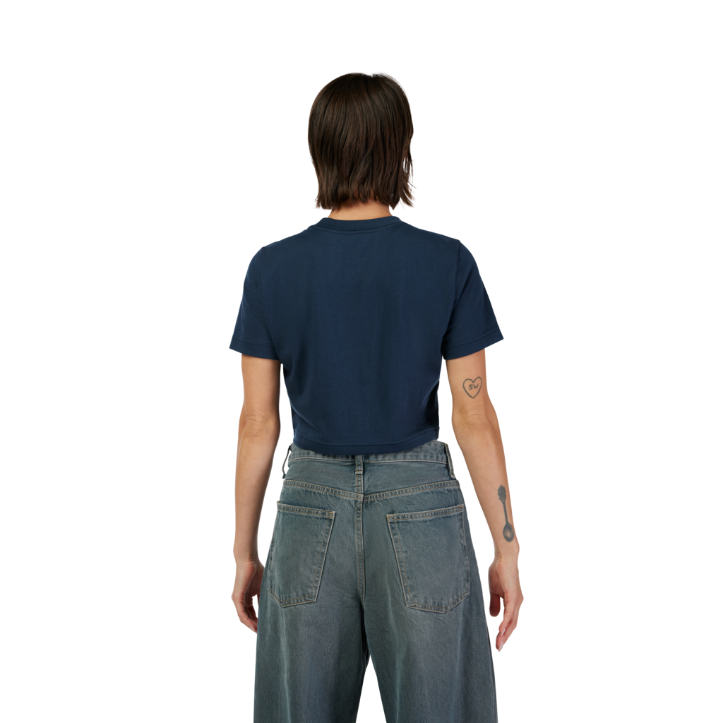 Fox Racing W Fox Usa Baby Tee in BLAU