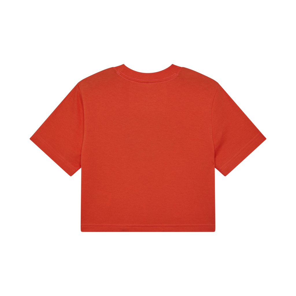Fox Racing W Fox Usa Baby Tee in ORANGE