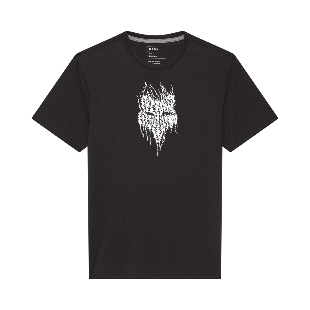 Fox Racing Bark SS Tech Tee in SCHWARZ
