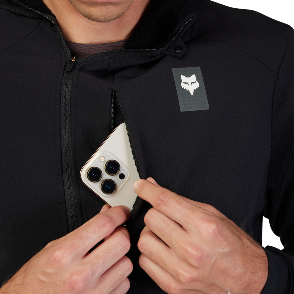 Fox Racing Defend Thermal Hoodie in SCHWARZ