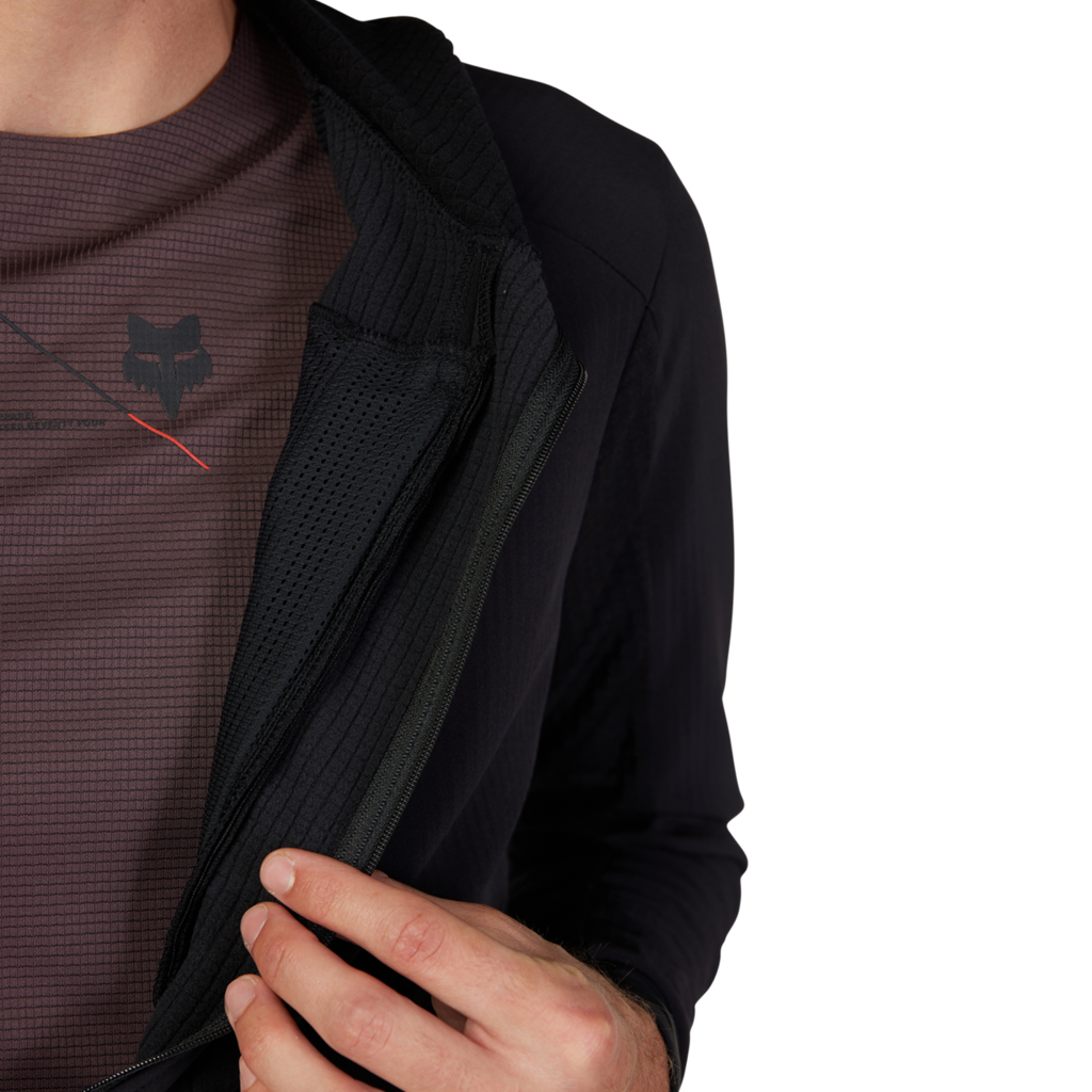 Fox Racing Defend Thermal Hoodie in SCHWARZ