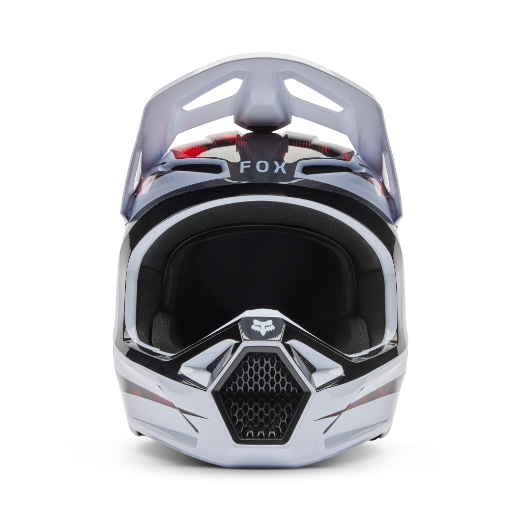 Fox Racing V1 Kairos Motocross Helm in WEISS