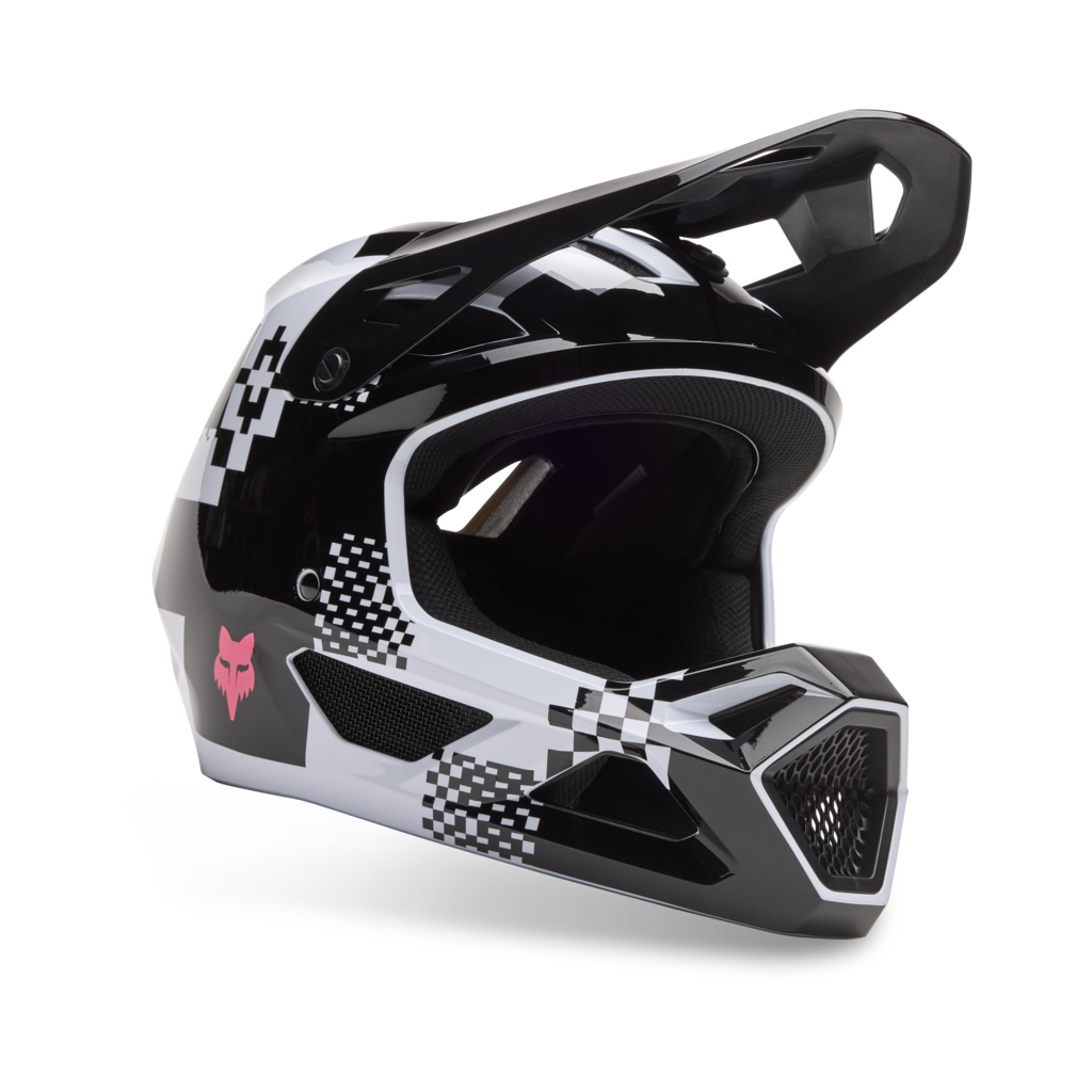 Fox Racing Rampage Digi Image Vollvisier Helm in SCHWARZ