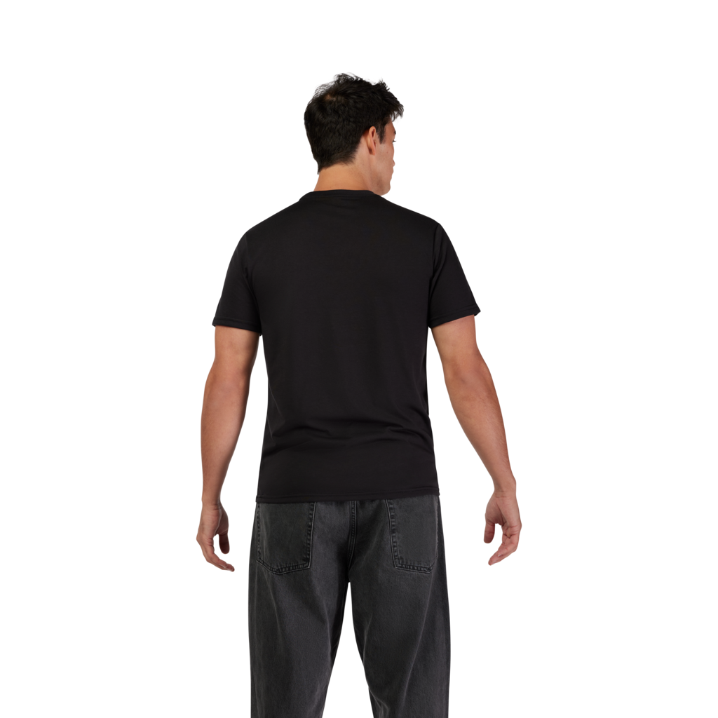 Fox Racing Bark SS Tech Tee in SCHWARZ