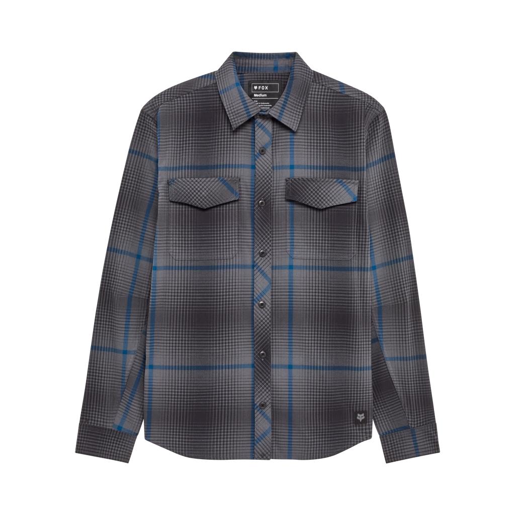 Fox Racing Survivalist Fire Flannel LS in GRAU
