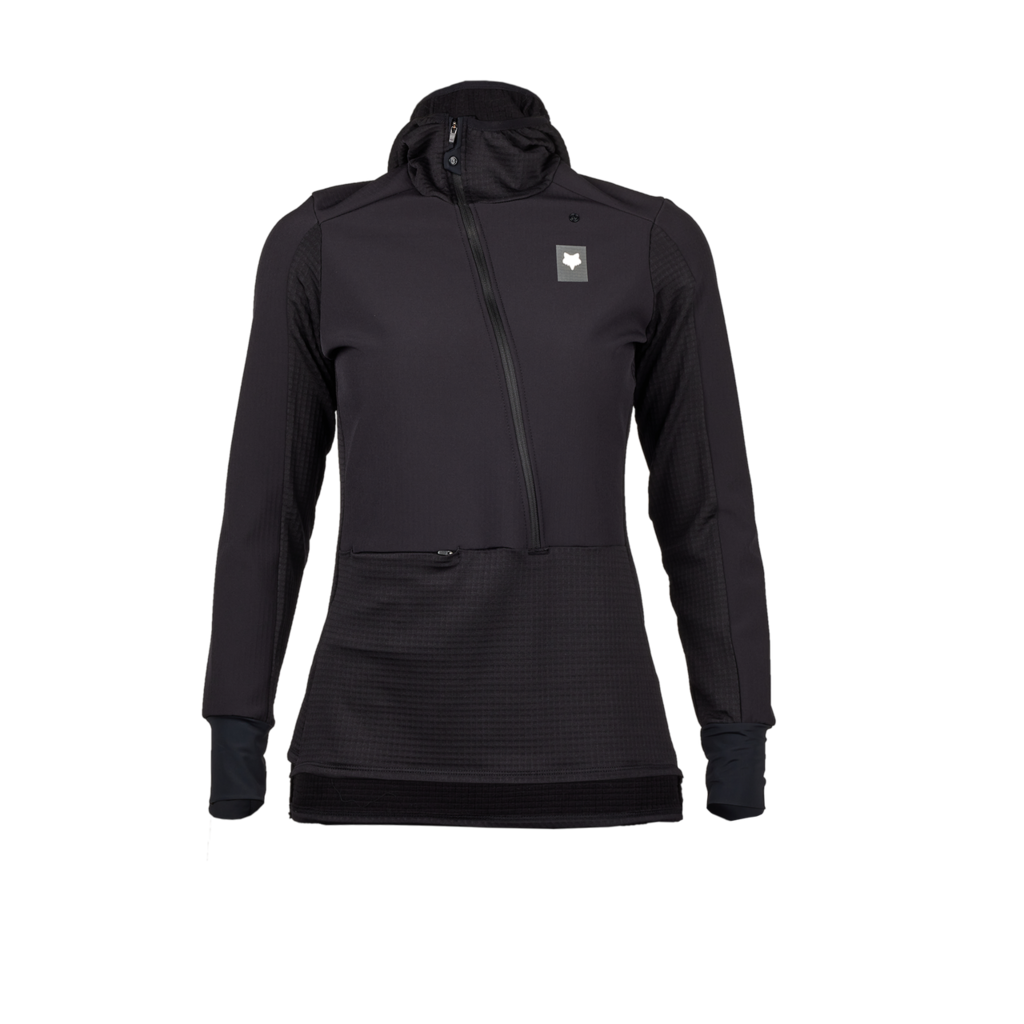 Fox Racing W Defend Thermal Hoodie in SCHWARZ