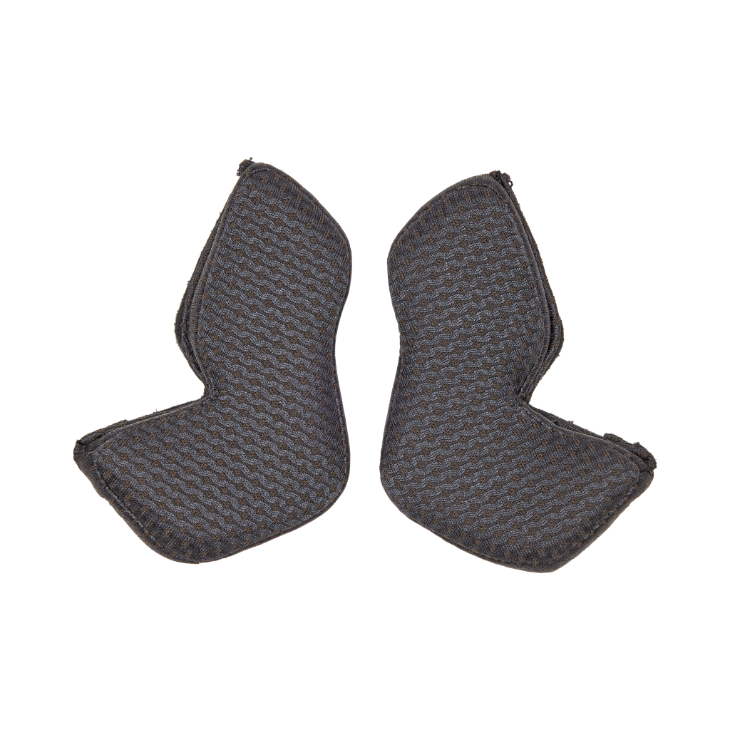 Fox Racing 23 Dropframe Pro Thin Cheekpads in SCHWARZ