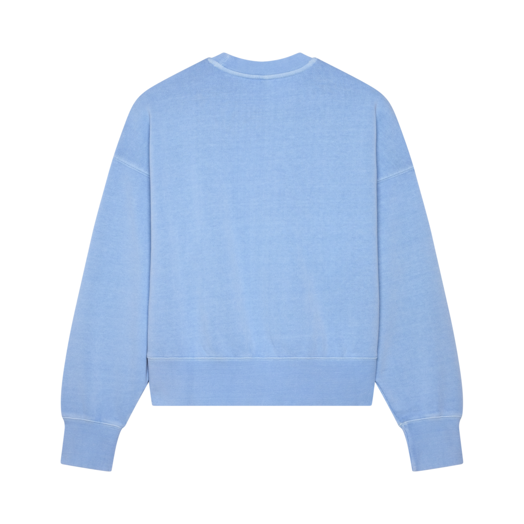 Fox Racing W Wordmark Ov Fleece Crew in BLAU