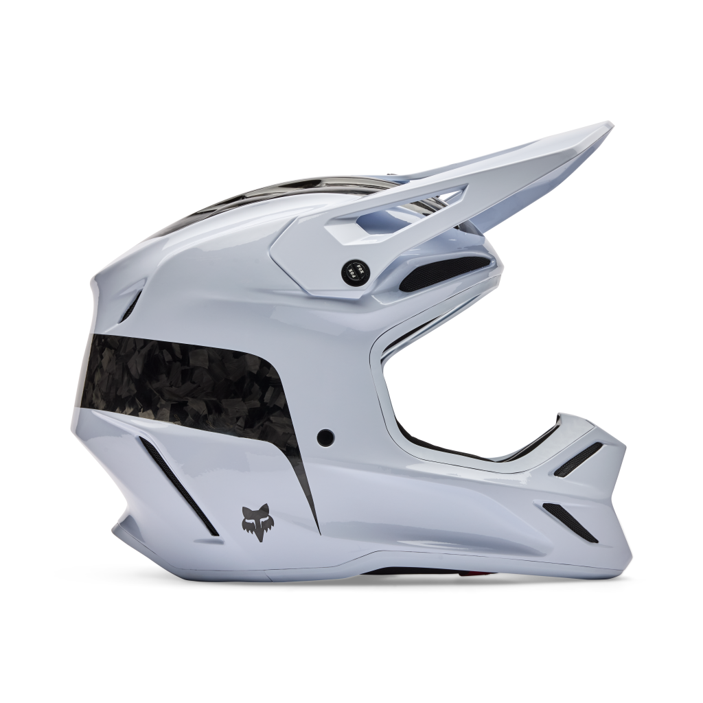 Fox Racing V3 RS Fracture Motocross Helm in WEISS