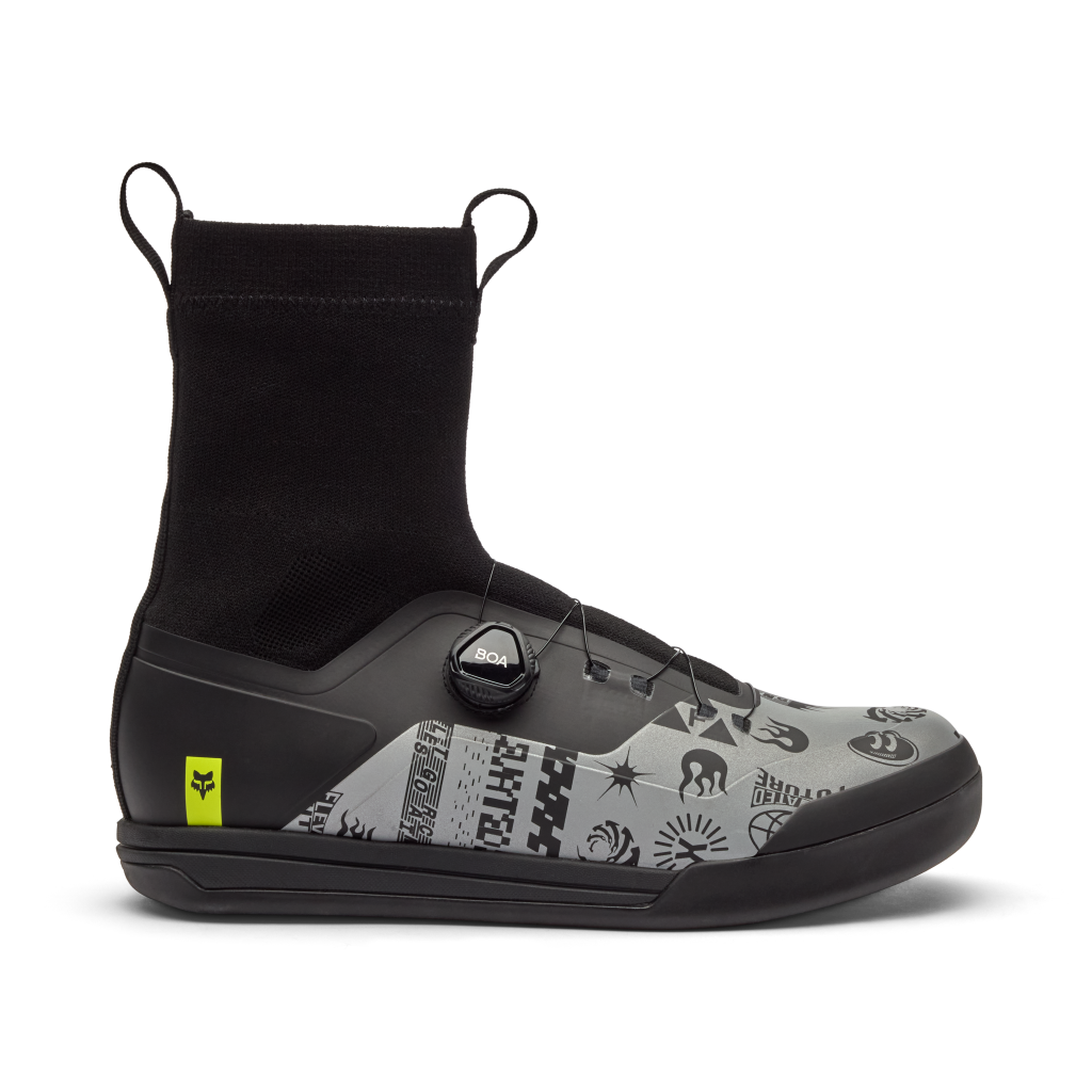 Fox Racing Union Boa All Weather Flat Lunar SE Shoe in SCHWARZ