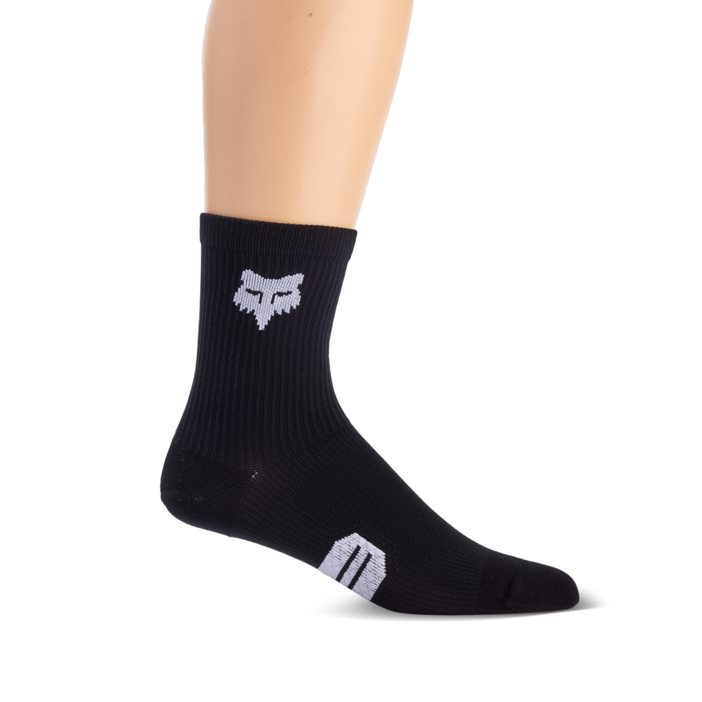 Fox Racing 6" Ranger Sock in SCHWARZ