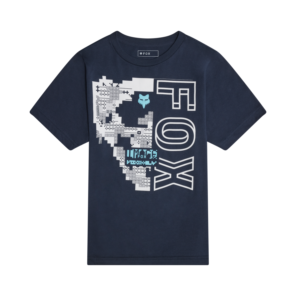 Fox Racing Yth Image Skull SS Tee in BLAU