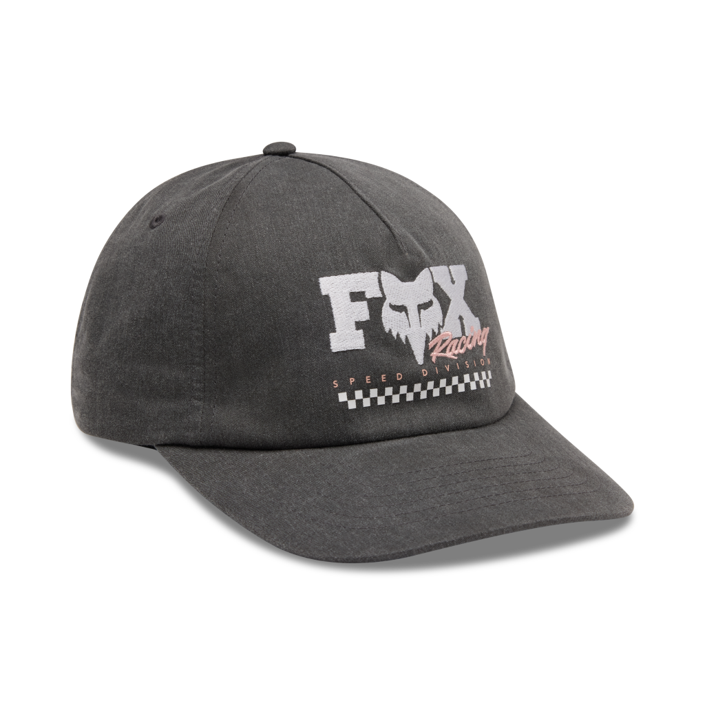 Fox Racing W Checker Adjustable Hat in GRAU