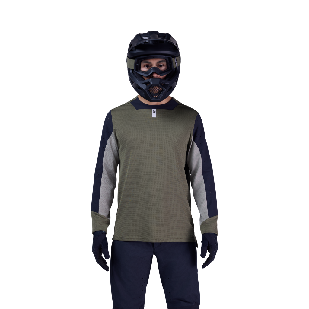 Fox Racing Defend LS Trikot langarm in GRÜN