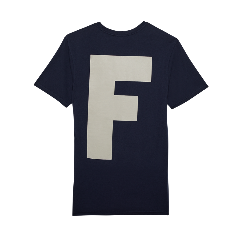Fox Racing Big F SS Prem Tee in BLAU