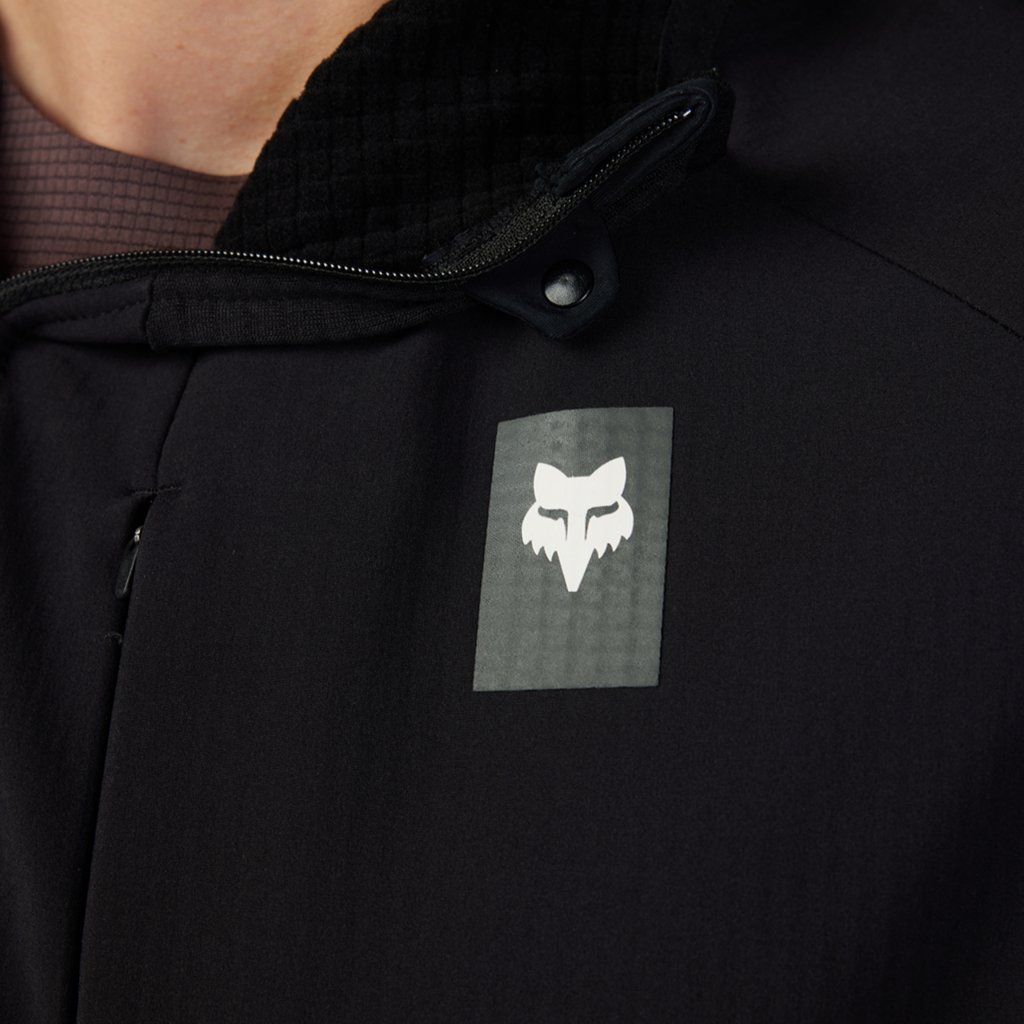 Fox Racing Defend Thermal Hoodie in SCHWARZ