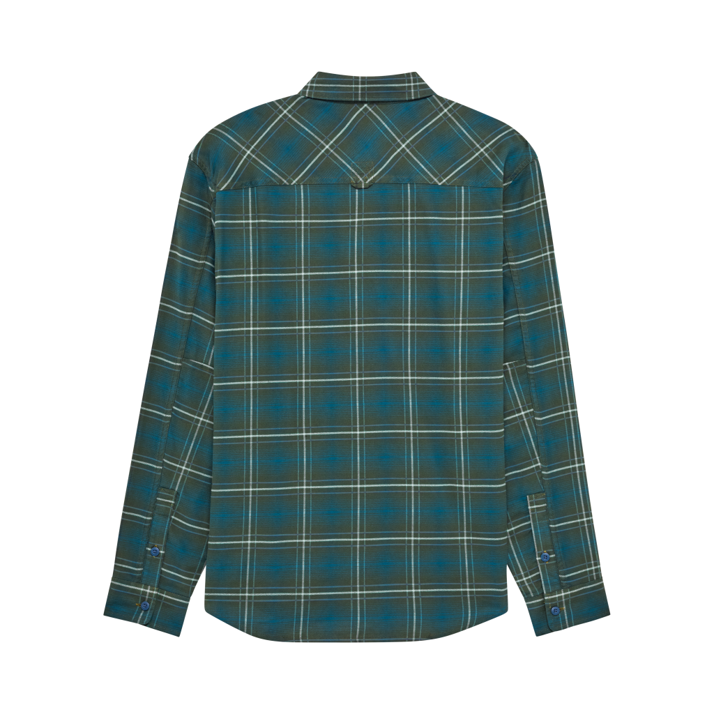 Fox Racing Survivalist Stretch Flannel LS in GRÜN