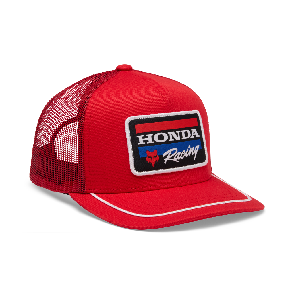 Fox Racing Yth Honda Snapback Hat in ROT