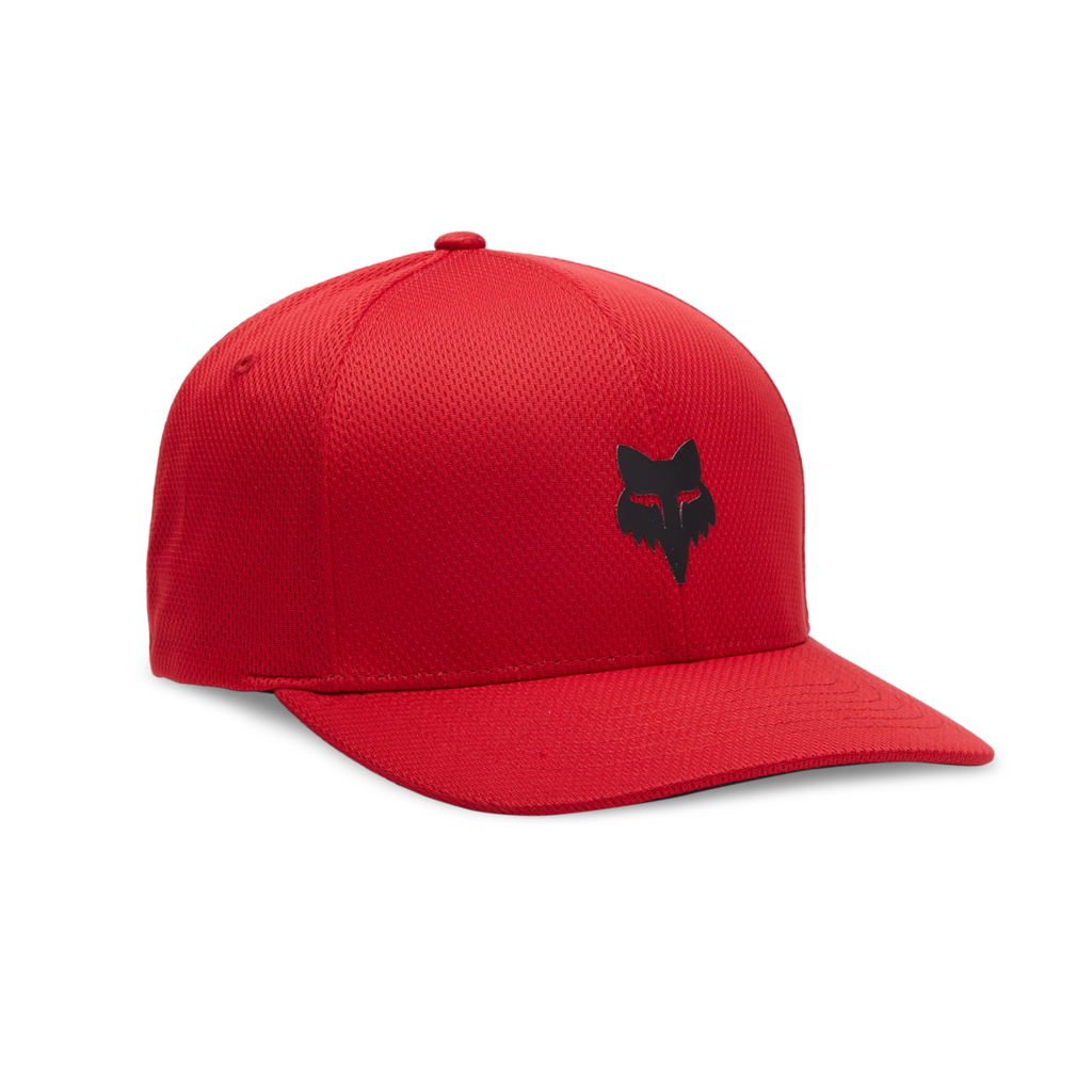 Fox Racing Fox Head Tech Flexfit Cap in ROT
