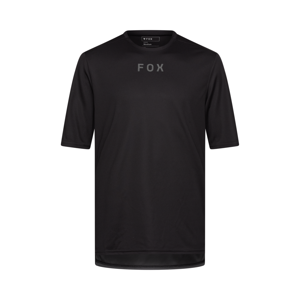 Fox Racing Ranger SS Wordmark Trikot kurzarm in SCHWARZ
