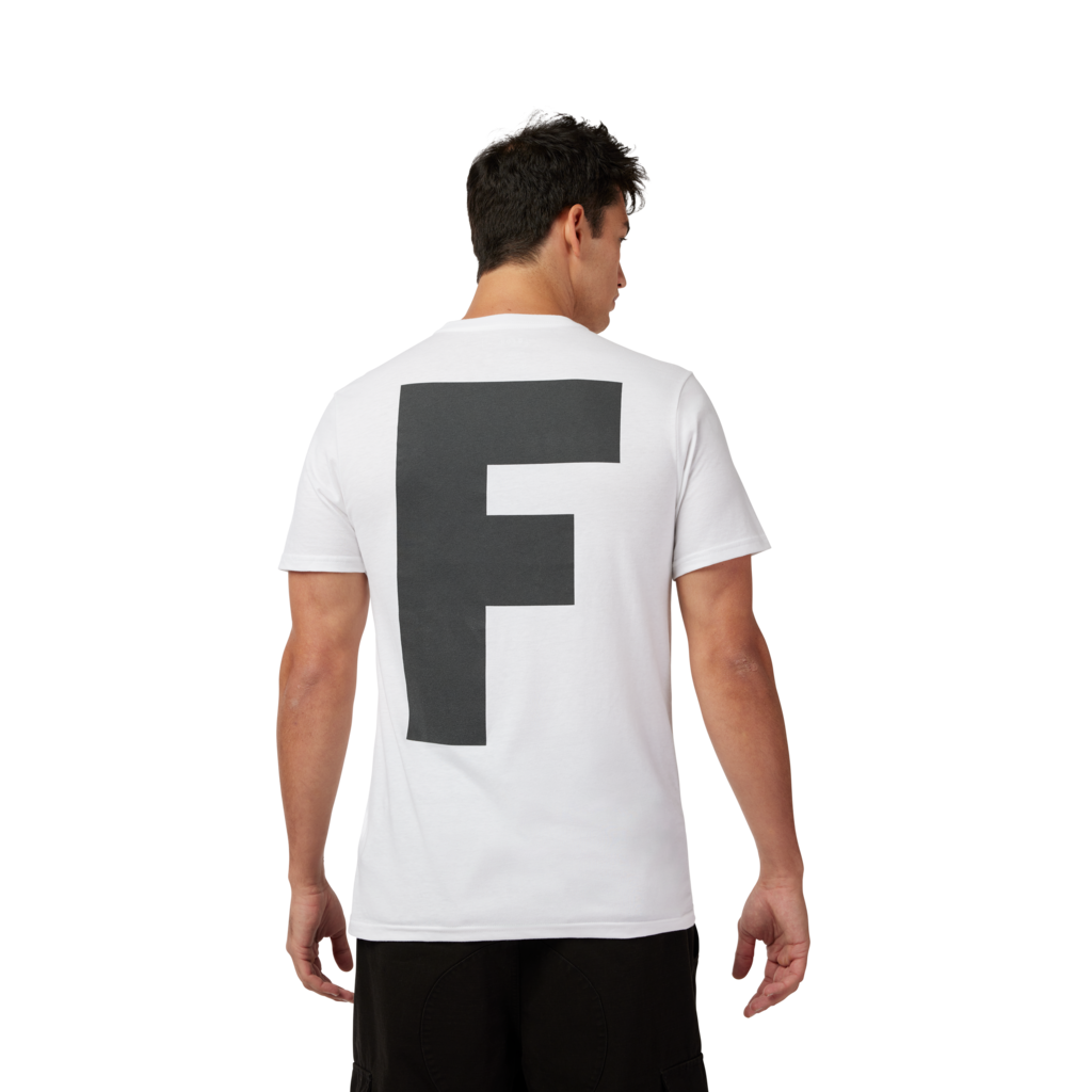 Fox Racing Big F SS Prem Tee in WEISS